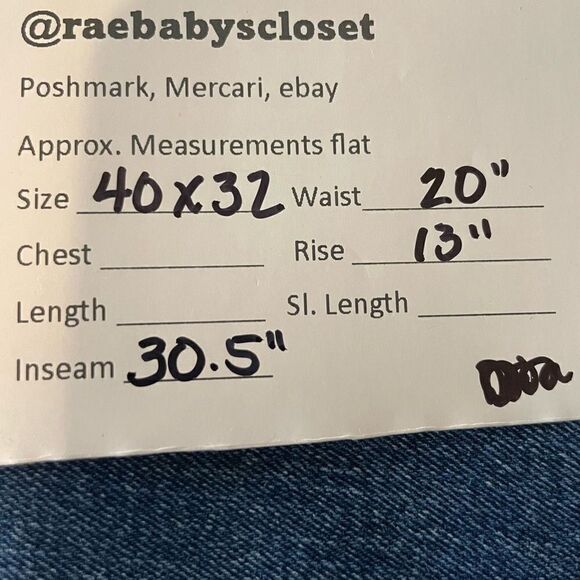 Old Navy Men's Straight Leg Built-in Flex Jeans size 40x32 - Picture 6 of 6